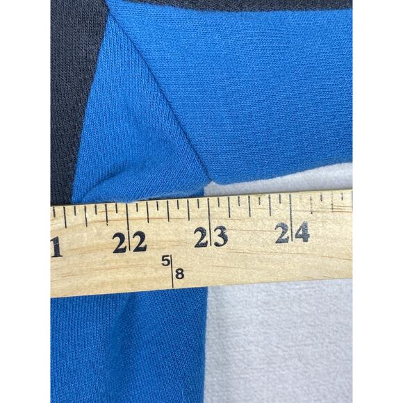 Disney Hoodie Adult XL Mickey Mouse 55 Disneyland Pullover Sweatshirt BlackBlue - Picture 7 of 10